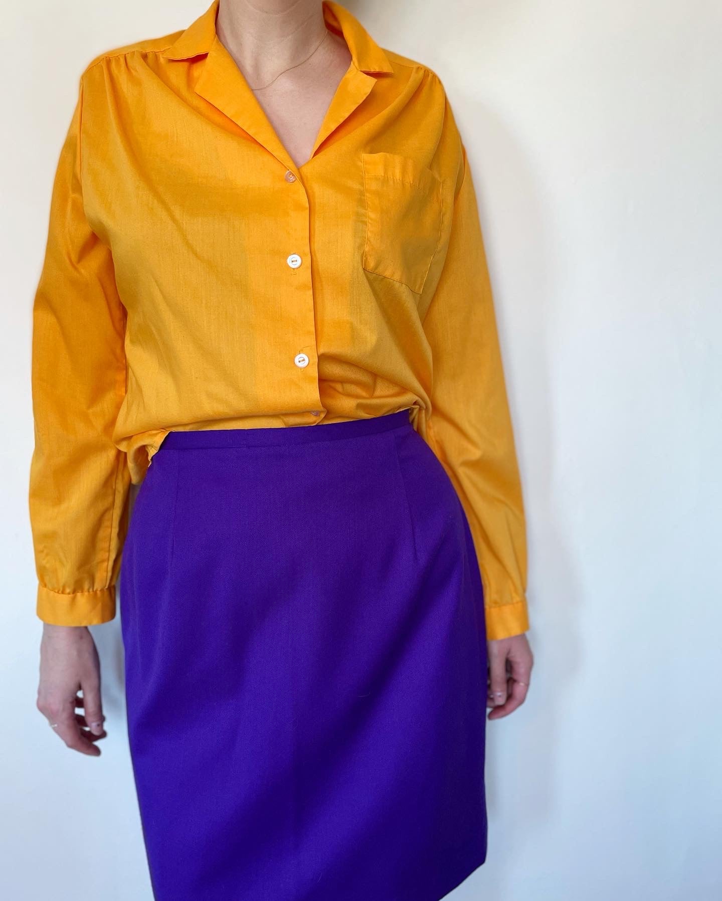 Vintage Golden Hour Blouse