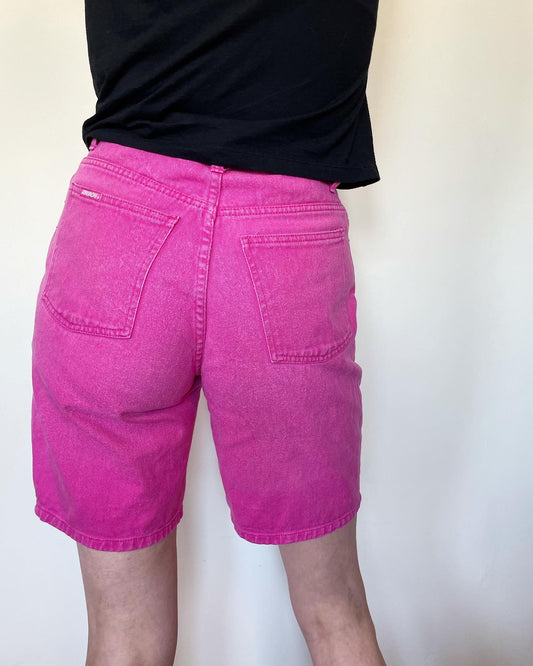 80's Pink Denim Jordache Shorts