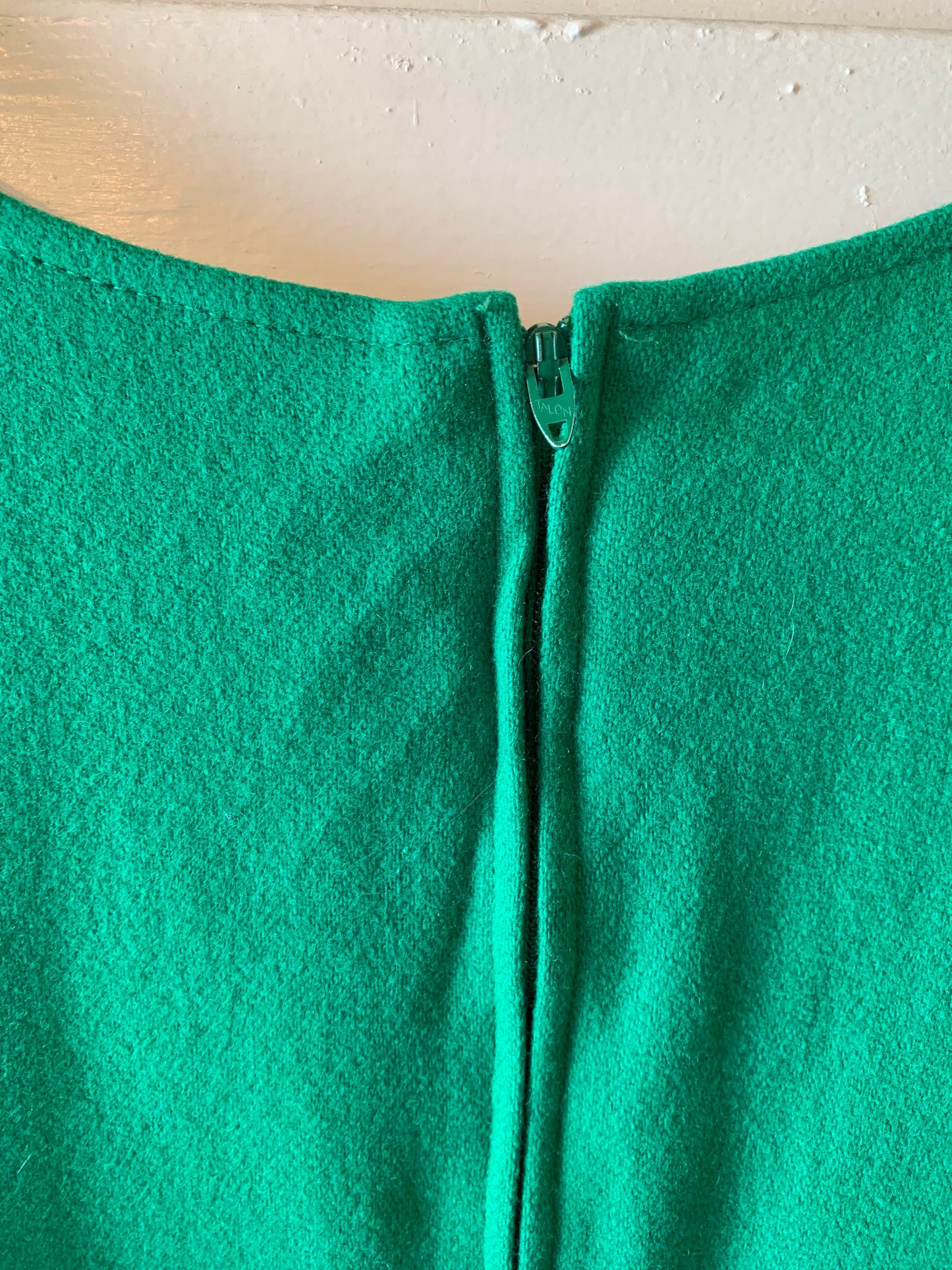Vintage 1960's Emerald Dress