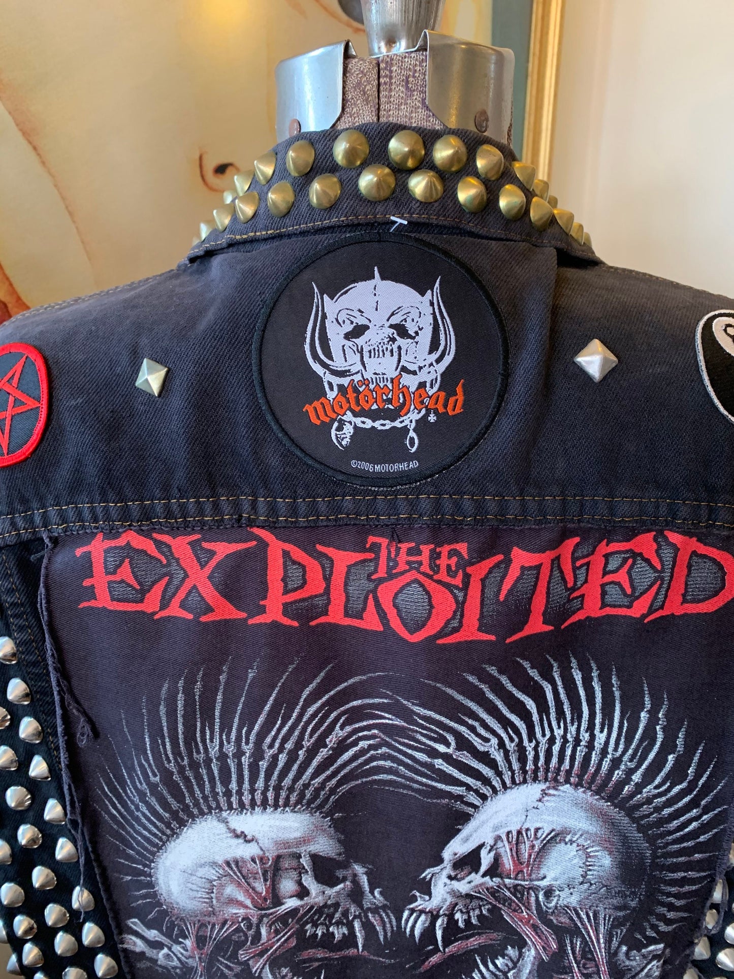Punk Studded Battle Vest