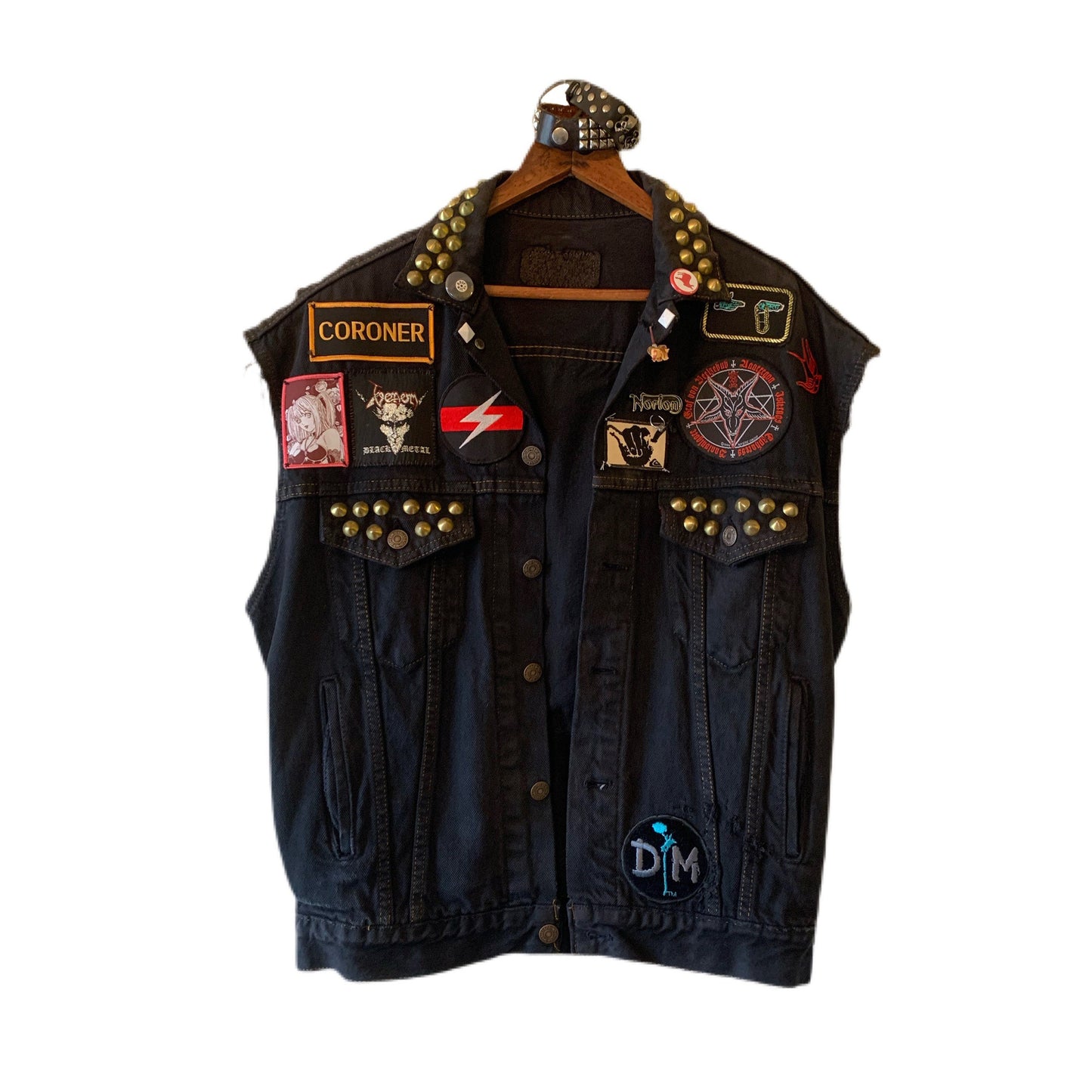 Punk Studded Battle Vest