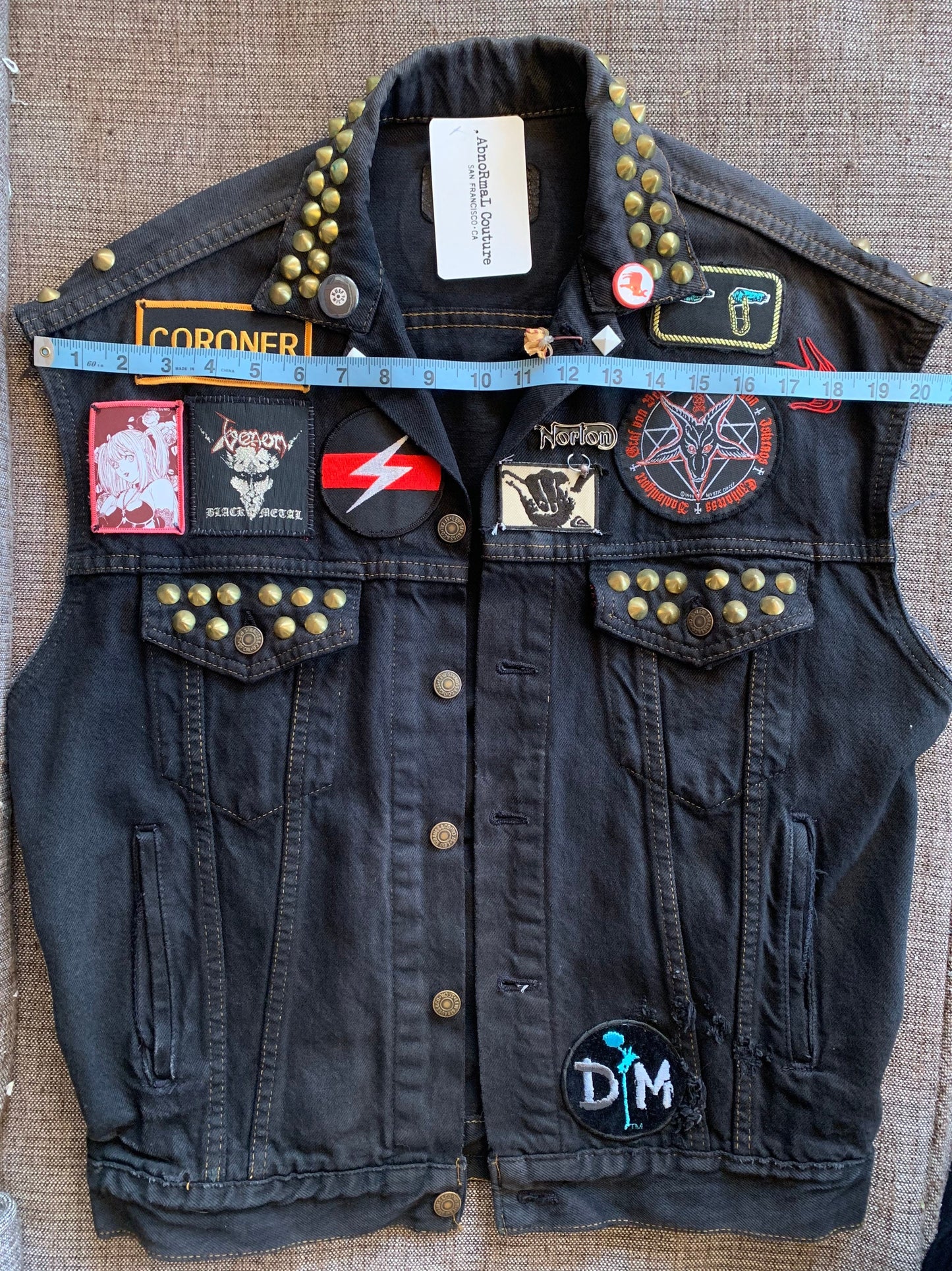 Punk Studded Battle Vest