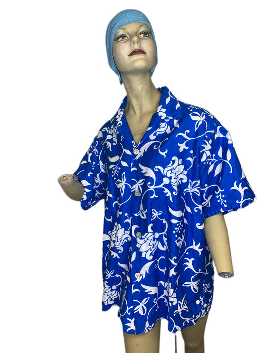 Andrade Royal Blue Button Down