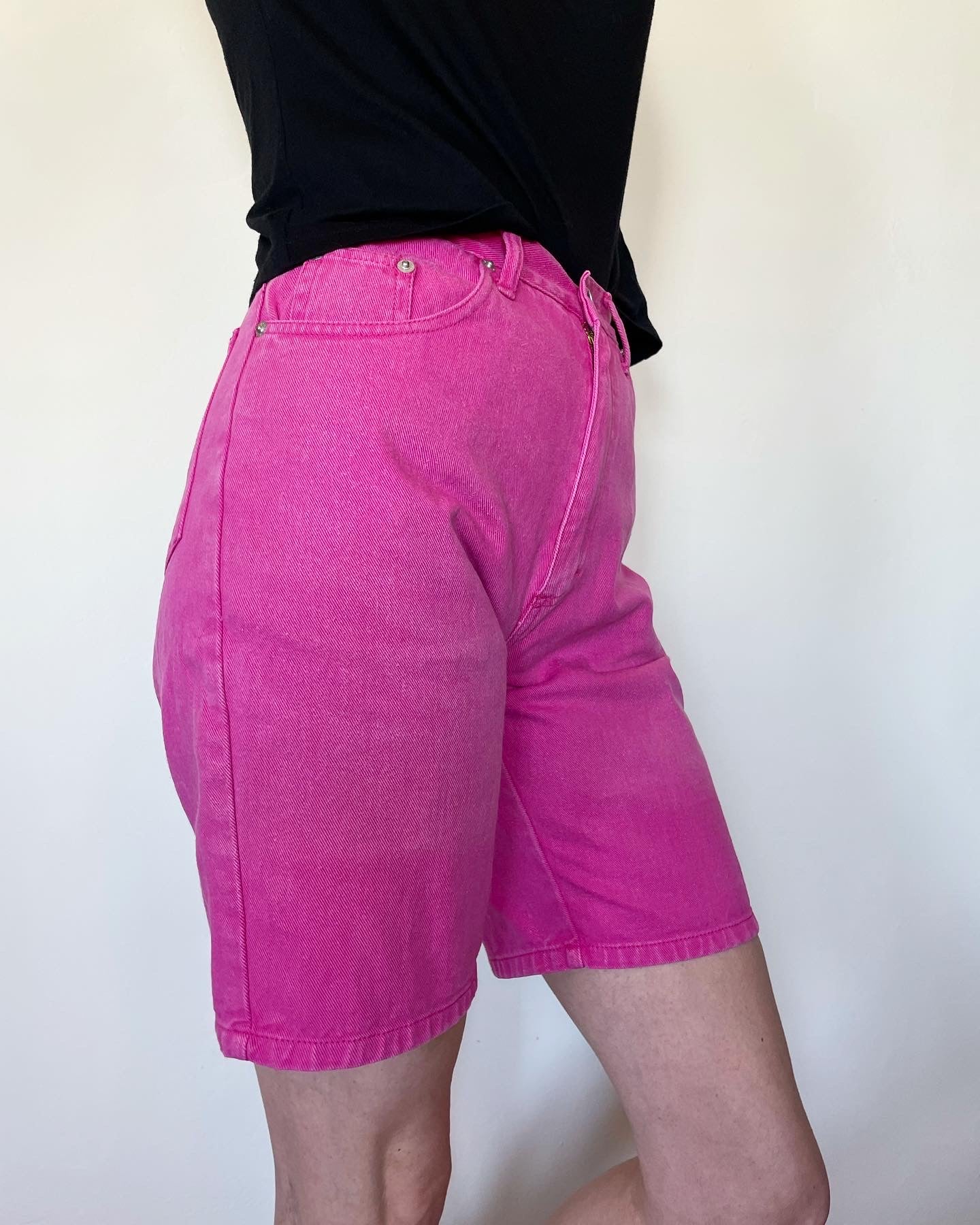 80's Pink Denim Jordache Shorts