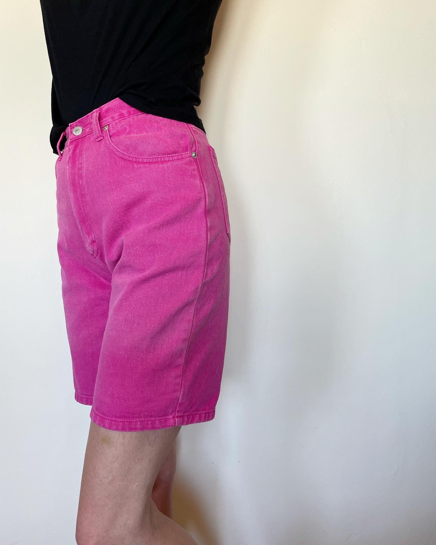80's Pink Denim Jordache Shorts