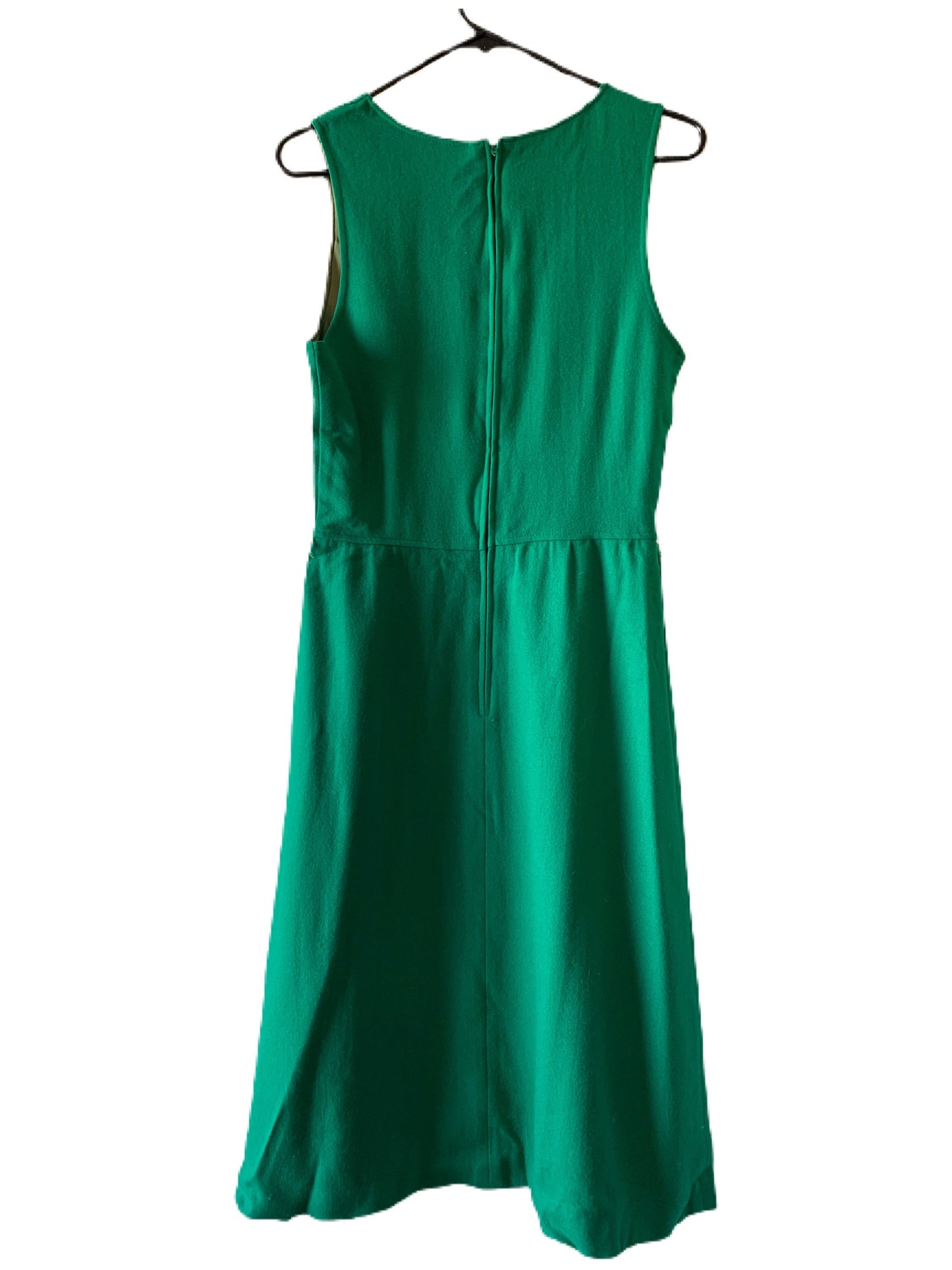 Vintage 1960's Emerald Dress