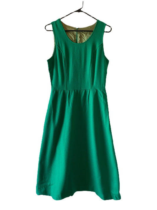 Vintage 1960's Emerald Dress