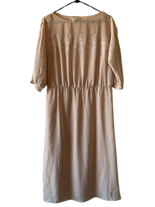 1970’s Cream Detail Dress