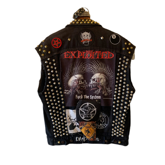 Punk Studded Battle Vest